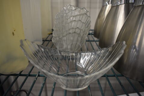 12 Glass Bowls. 6.5x3.5x3. 12 Times Your Bid!