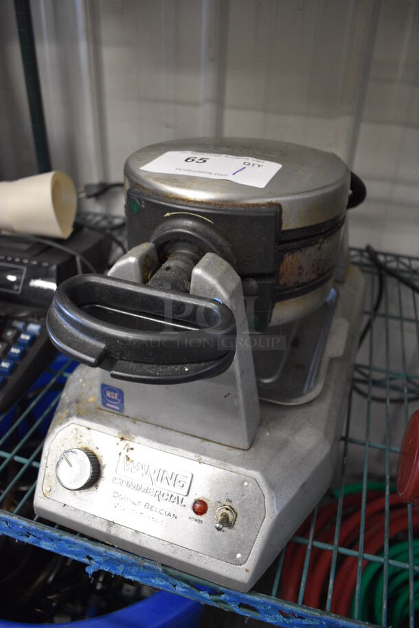 Waring Commercial Countertop Waffle Press. 10x17x9.5 - Image 3 of 5