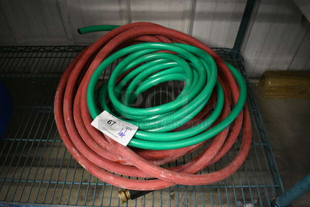 ALL ONE MONEY! Lot of 2 Hoses!