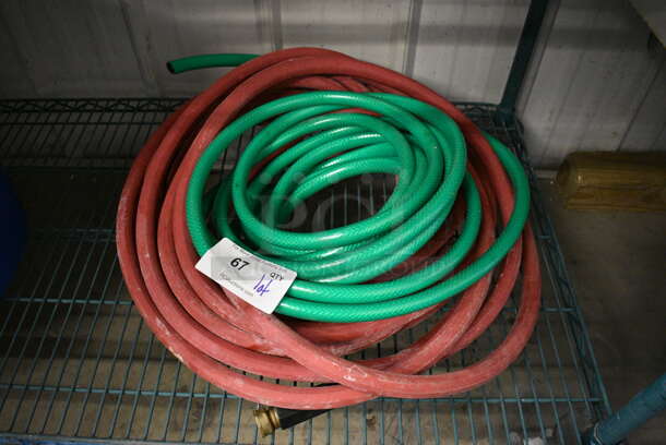 ALL ONE MONEY! Lot of 2 Hoses! - Image 1 of 2