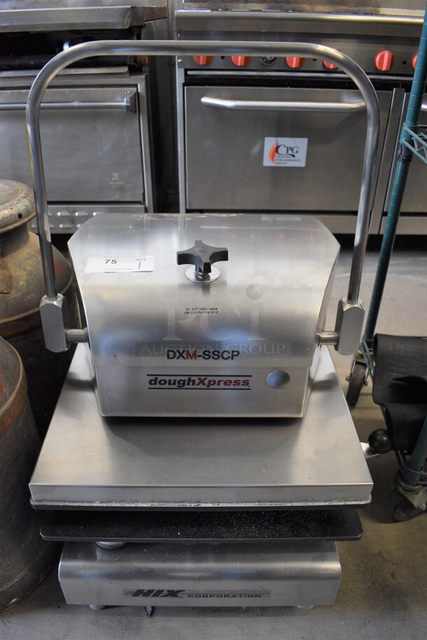 SWEET! Dough Xpress Model DXM-CP Stainless Steel Commercial Countertop Dough Press. 24x24x36 - Image 1 of 5