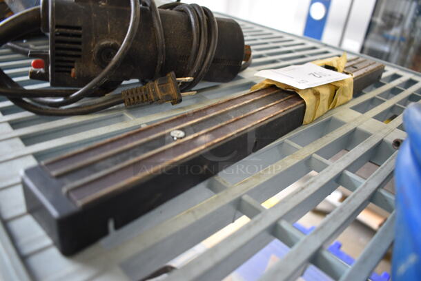 Metal Magnetic Knife Strip. 18.5" - Image 1 of 2