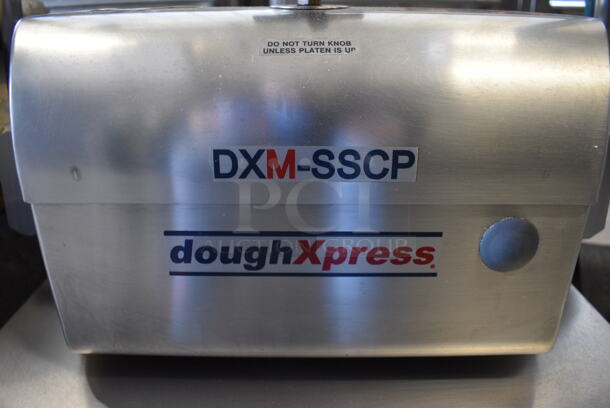 SWEET! Dough Xpress Model DXM-CP Stainless Steel Commercial Countertop Dough Press. 24x24x36 - Image 4 of 5