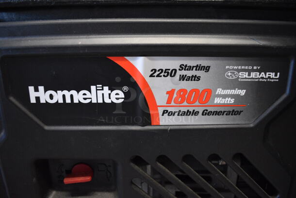 Subaru Homelite Portable Generator. 19x13x17 - Image 2 of 5