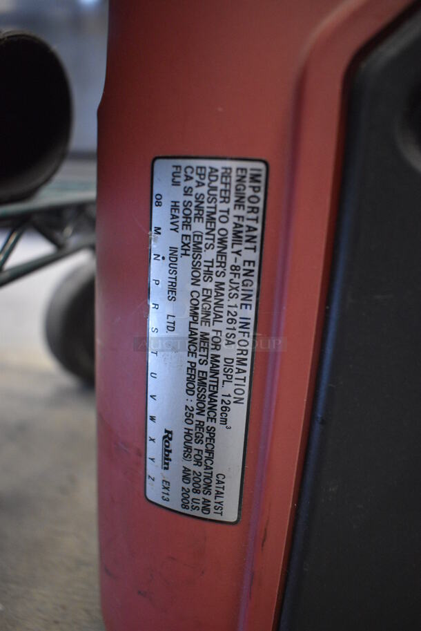 Subaru Homelite Portable Generator. 19x13x17 - Image 3 of 5