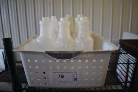 ALL ONE MONEY! Lot of Various Poly Items in White Poly Bin! 