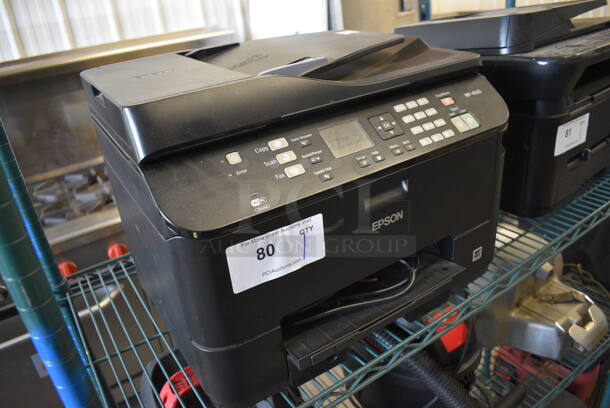 Epson Model WP-4530 Countertop Scanner Copier Printer Fax Machine. 18x17x14 - Image 4 of 5