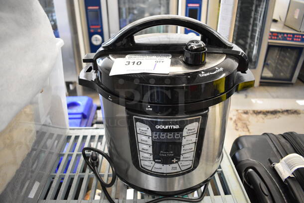 Gourmia Countertop Pressure Cooker. 15x13x16