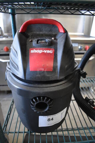 Shop Vac Black and Red Poly Vacuum Cleaner. 10x12x15