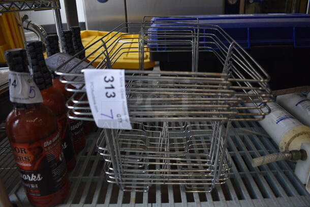 7 Metal Chafing Dish Frames. 22.5x12x8.5. 7 Times Your Bid! - Image 1 of 2