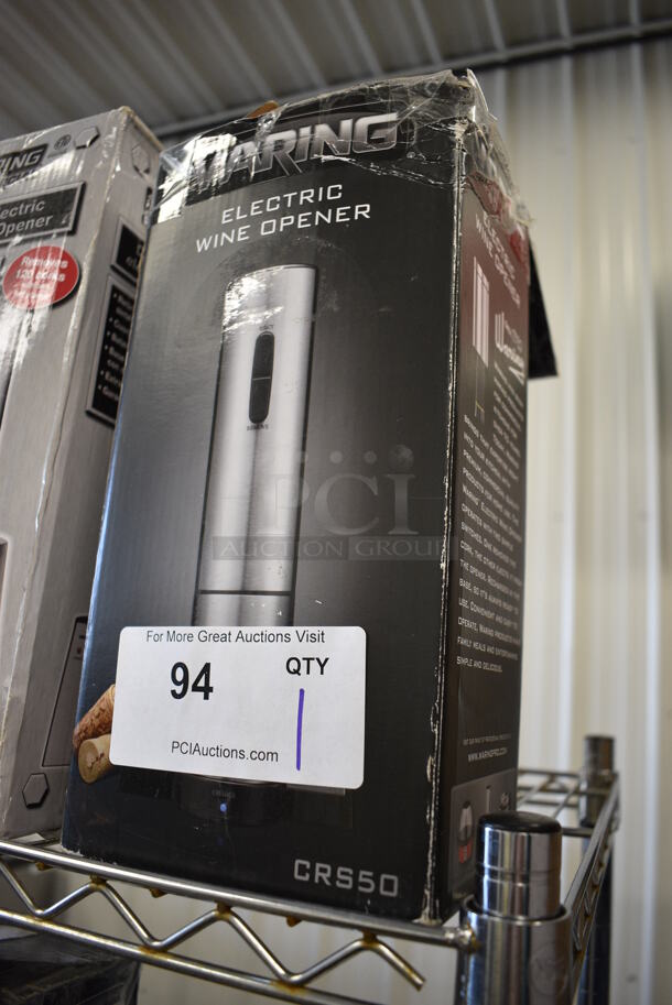 BRAND NEW SCRATCH AND DENT! Waring Model CRS50 Portable Electric Wine Bottle Opener.  - Image 2 of 4