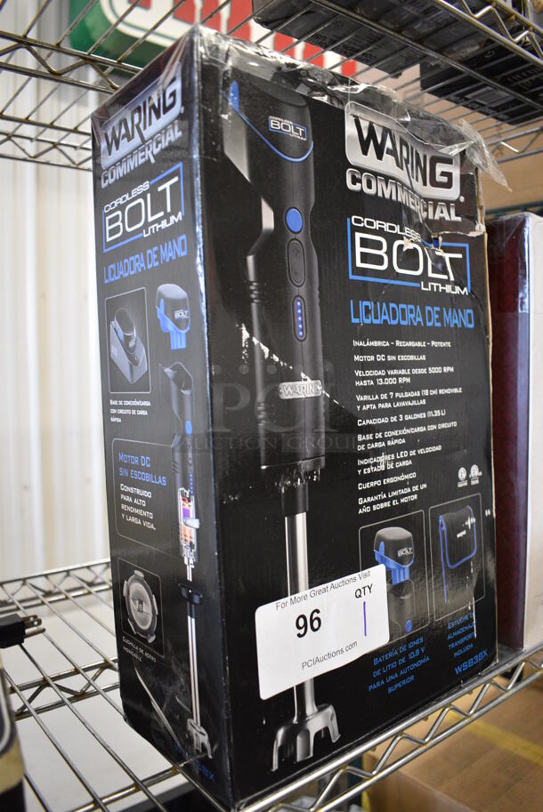 BRAND NEW SCRATCH AND DENT! Waring Commercial Cordless Immersion Blender.  - Image 2 of 3