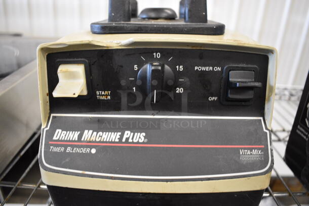 Vita-Mix Commercial Countertop Blender Base. 120 Volts, 1 Phase. 7.5x9x8. Tested and Working! - Image 3 of 5