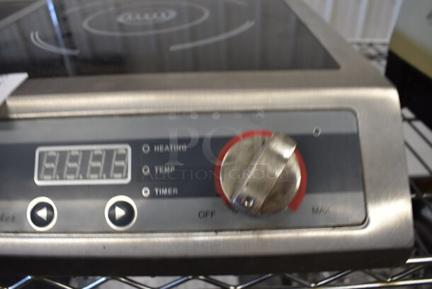 Winco Model EIC-18 Stainless Steel Countertop Electric Powered Induction Range. 120 Volts, 1 Phase. 13x17x14 - Image 3 of 6