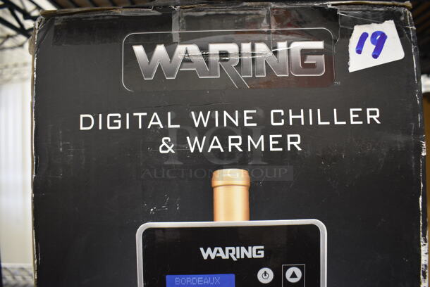 BRAND NEW SCRATCH AND DENT! Waring PC1000 Countertop Digital Wine Chiller and Warmer - Image 4 of 4