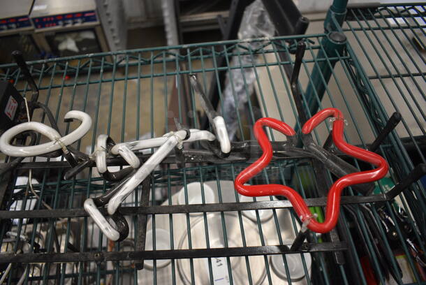 Heineken Neon Light Up Sign. See Pictures For Damage. 47x3x13. Buyer Must Pick Up - We Will Not Ship This Item. - Image 2 of 4