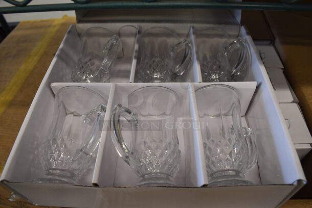 36 BRAND NEW IN BOX! Diamant Glass Mugs. 3x2.5x4.5. 36 Times Your Bid! - Image 2 of 4
