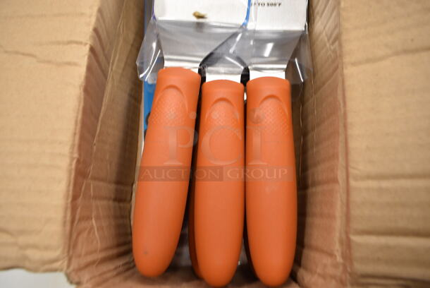 12 BRAND NEW IN BOX! Winco Cool Heat Stainless Steel Perforated Spatulas. 15. 12 Times Your Bid! - Image 3 of 5