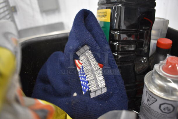 ALL ONE MONEY! Lot of Various Items Including Butane Fuel in Black Poly Bus Bin! - Image 3 of 3