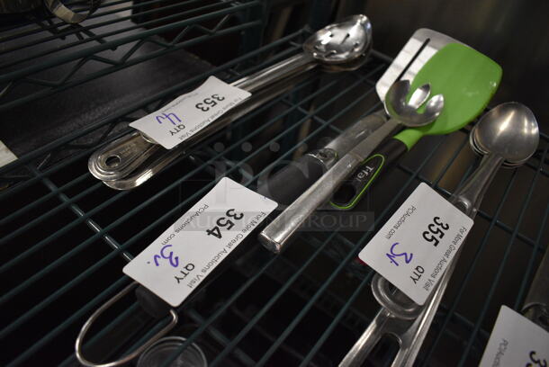 3 Various Utensils; 2 Spatulas and 1 Fork. Includes 18". 3 Times Your Bid! - Image 1 of 2