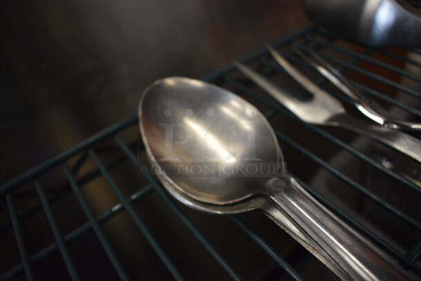 3 Various Metal Serving Spoons. Includes 15". 3 Times Your Bid! - Image 2 of 2