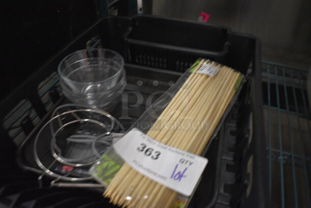 ALL ONE MONEY! Lot of Various Items in Black Poly Dish Drainer. 13.5x19x5 - Image 3 of 3