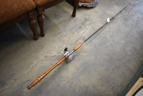 Fishing Rod w/ Reel. 72"