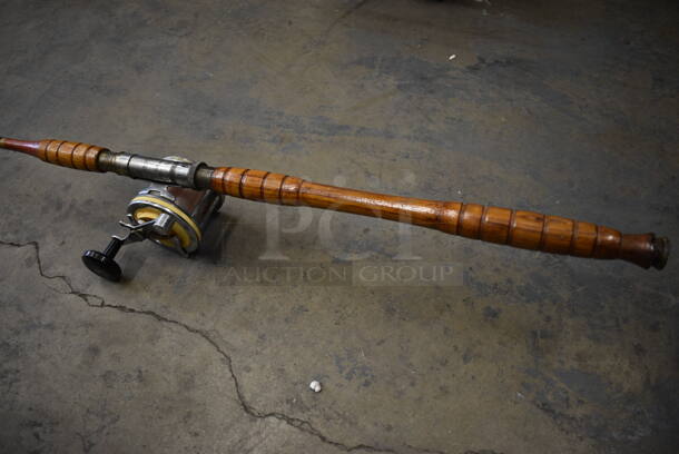 Fishing Rod w/ Reel. 72" - Image 2 of 6