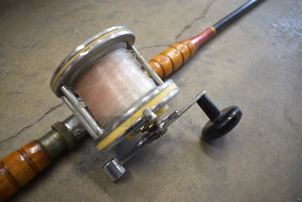 Fishing Rod w/ Reel. 72" - Image 3 of 6