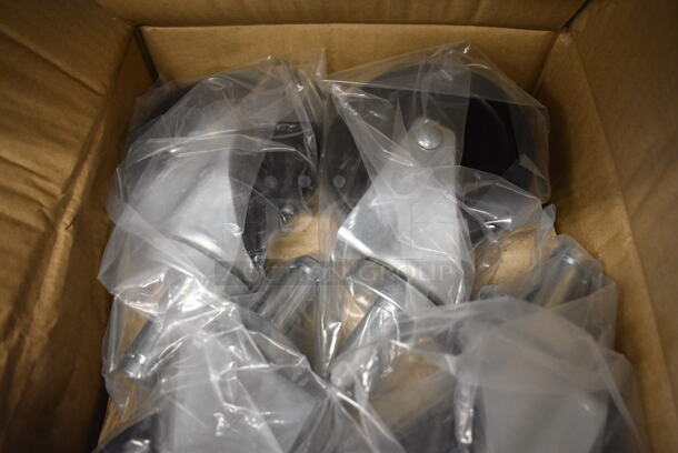 4 BRAND NEW IN BOX! Sets of 4 Commercial Casters. (Total of 16 Casters) 2.5x5.5x8. 4 Times Your Bid! - Image 3 of 4