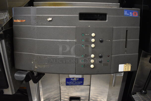 FANTASTIC! Schaerer Model Ambiente Stainless Steel Commercial Countertop Coffee Espresso Machine w/ Steam Wand. 210 Volts. 17x19x26 - Image 3 of 7