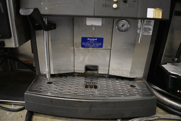 FANTASTIC! Schaerer Model Ambiente Stainless Steel Commercial Countertop Coffee Espresso Machine w/ Steam Wand. 210 Volts. 17x19x26 - Image 4 of 7