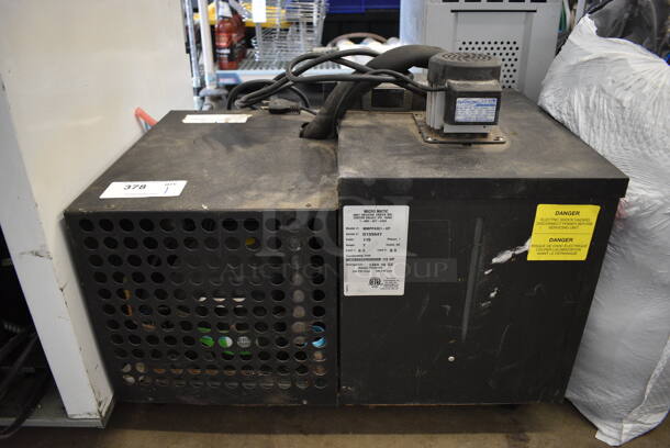 NICE! Micro Matic Model MMPP4301-EP Metal Commercial Glycol Chiller. 115 Volts, 1 Phase. 26x17x22