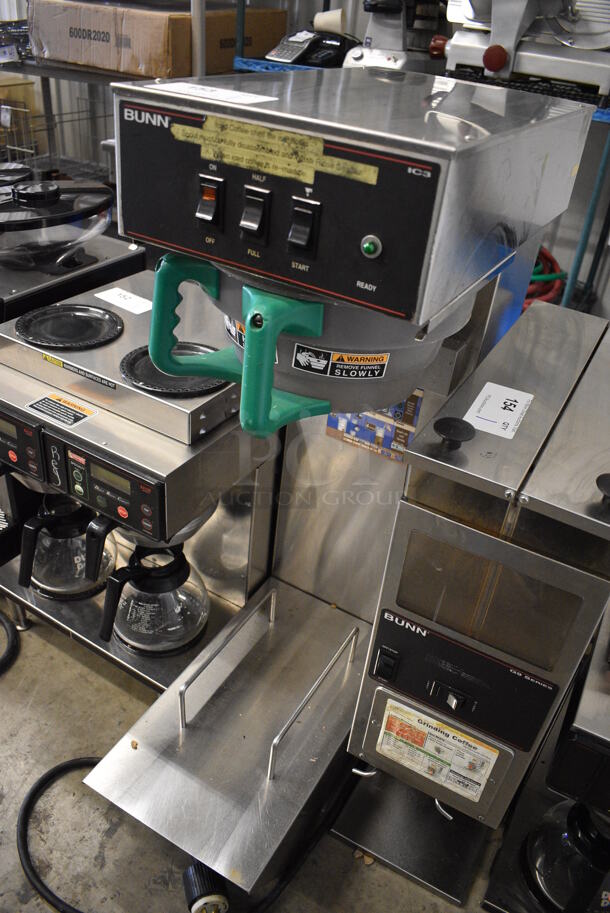 NICE! Bunn Stainless Steel Commercial Countertop Iced Tea Machine w/ Poly Brew Basket. 12x26x37 - Image 3 of 4