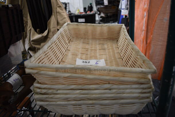 6 Baskets. 16x11x3. 6 Times Your Bid!