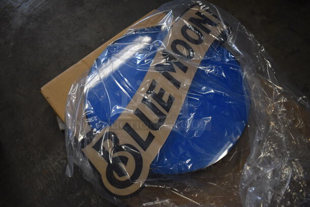 BRAND NEW IN BOX! Blue Moon Light Up Sign. 17x3x13 - Image 3 of 4