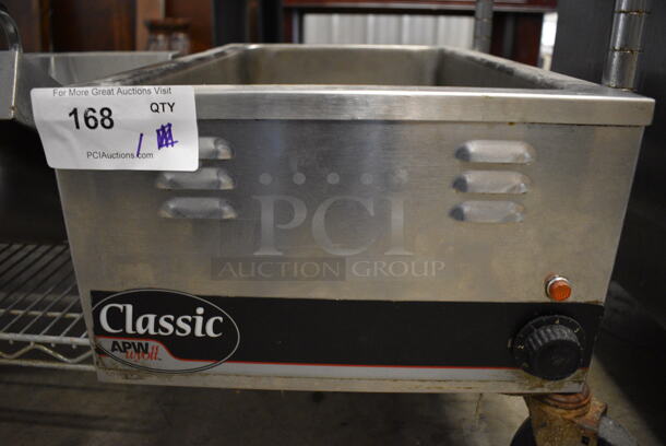 NICE! American Permanent Ware Model W-3V Stainless Steel Commercial Countertop Food Warmer. 120 Volts, 1 Phase. 14.5x23x9 - Image 2 of 4