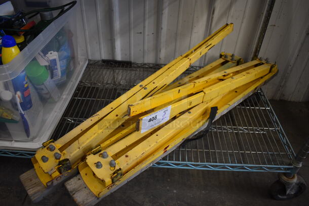 2 Yellow Metal Units. 42x4x8. 2 Times Your Bid!