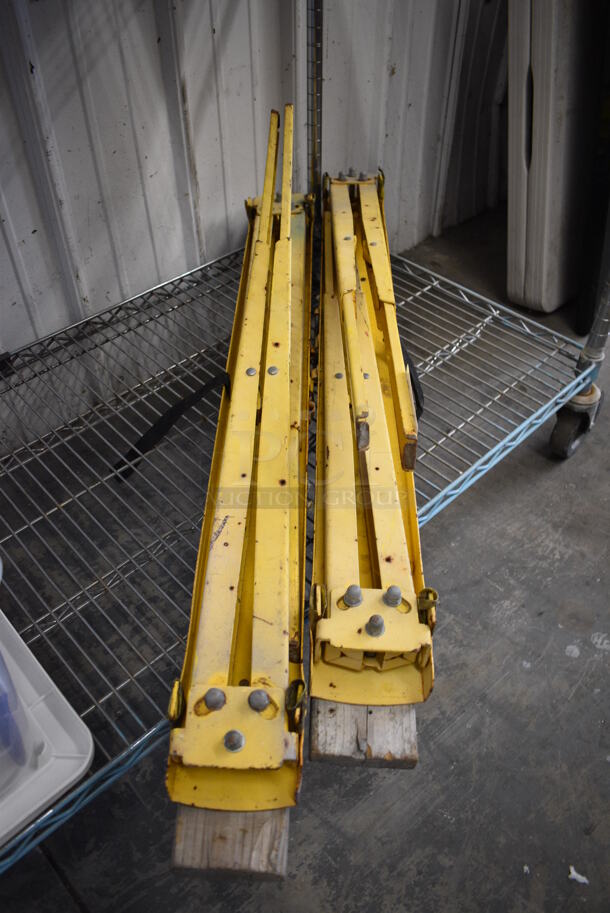 2 Yellow Metal Units. 42x4x8. 2 Times Your Bid! - Image 2 of 3