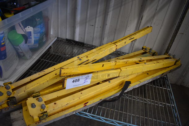 2 Yellow Metal Units. 42x4x8. 2 Times Your Bid! - Image 3 of 3