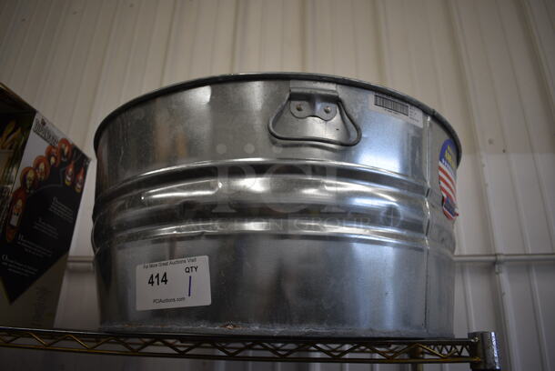 Metal Bucket. 24x24x11 - Image 1 of 2