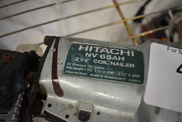 Hitachi NV65AH Coil Nailer. 5x12x11 - Image 3 of 3