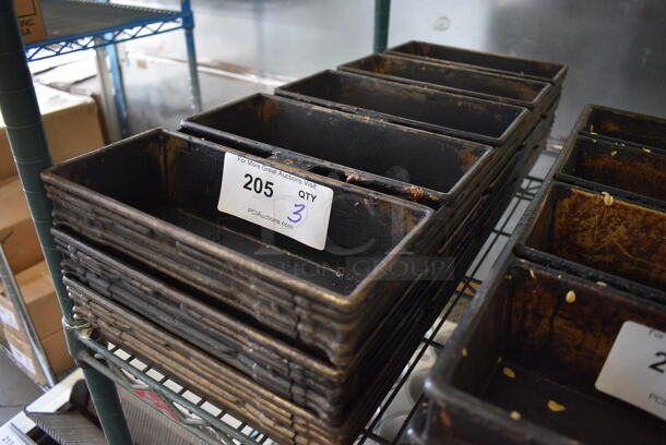 3 Metal 5 Compartment Baking Pans. 27x10.5x2.5. 3 Times Your Bid! - Image 3 of 3