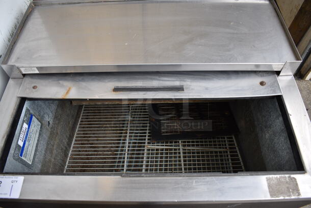 NICE! Beverage Air Model GF34L Stainless Steel Commercial Back Bar Cooler. Does Not Come w/ a Compressor. 115 Volts, 1 Phase. 34x26x34 - Image 2 of 4