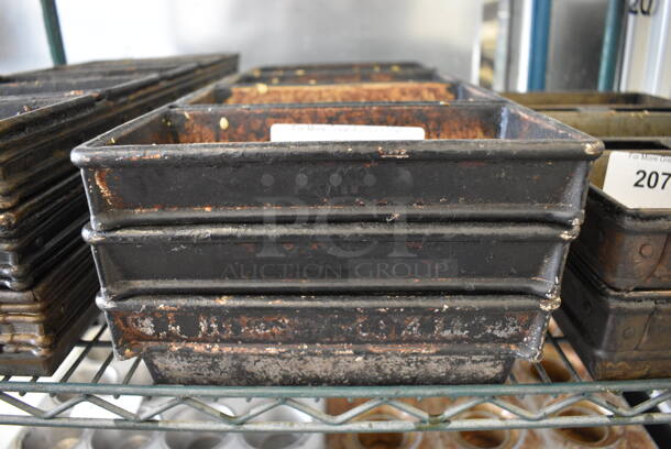 3 Metal 4 Compartment Baking Pans. 22x10x2.5. 3 Times Your Bid! - Image 3 of 3