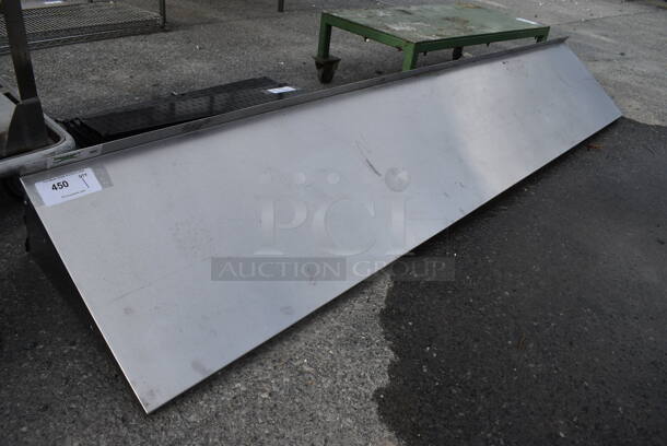 Stainless Steel Shelf. 96x18x14