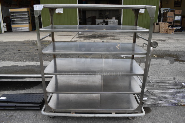 Stainless Steel Commercial 6 Tier Rack on Commercial Casters. 28x57x61.5 - Image 1 of 3