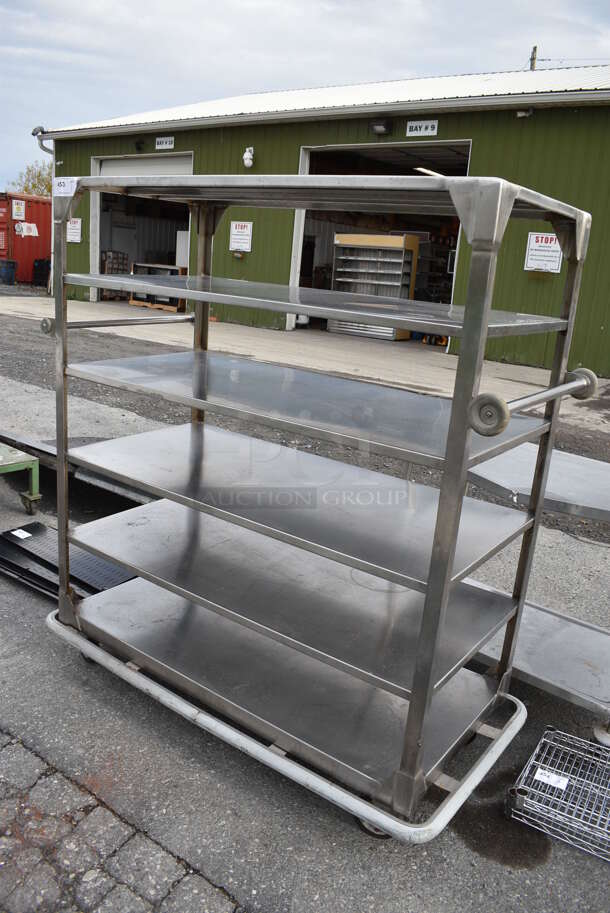Stainless Steel Commercial 6 Tier Rack on Commercial Casters. 28x57x61.5 - Image 3 of 3