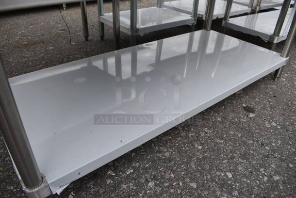 BRAND NEW SCRATCH AND DENT! Regency Stainless Steel Commercial Equipment Stand w/ Undershelf. 60x30x25.5 - Image 3 of 4