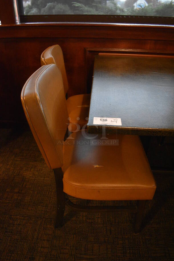 ALL ONE MONEY! Lot of Table w/ 4 Dining Chairs! 44x30x30, 20x19x33 - Image 3 of 4